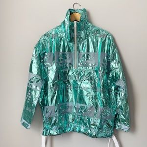 Nike reflective windbreaker - size S